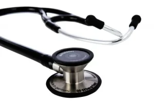 The cardiophon 2.0 has been specifically developed for cardiology, enabling precise auscultation of heart sounds. By focusing on the critical frequency range for cardiac auscultation, it allows clinicians to clearly detect murmurs, clicks and subtle irregularities.